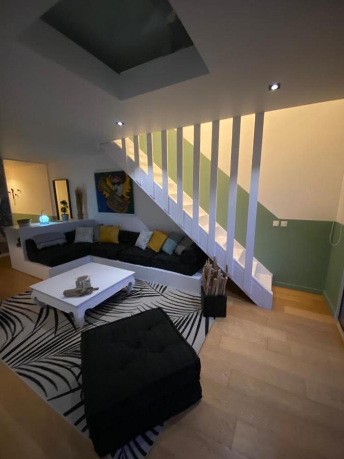 Bel appartement vue mer - 1er rang front de mer Saint-Jean-de-Luz Eksteriør bilde