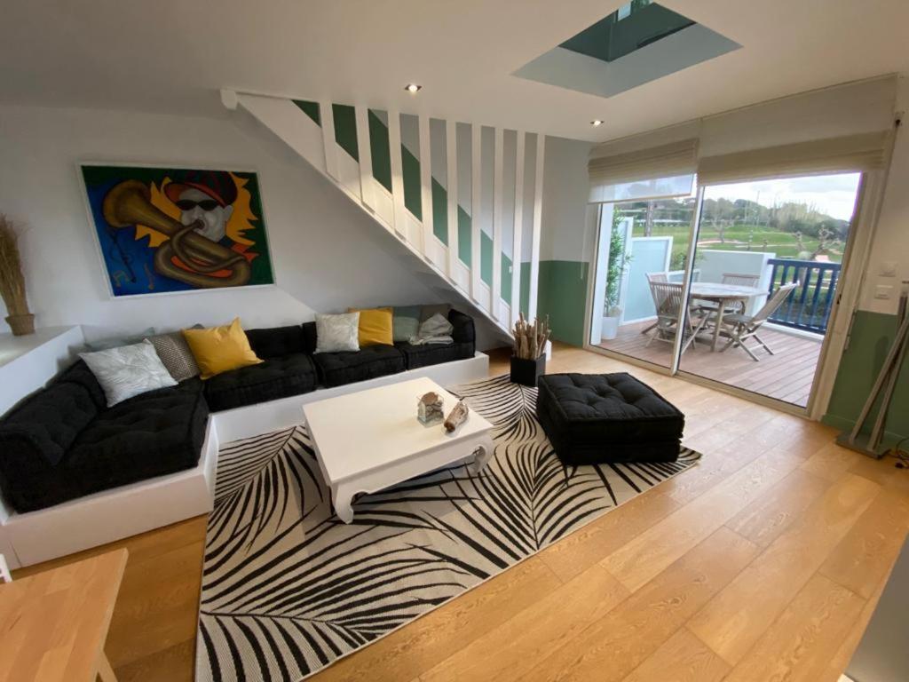 Bel appartement vue mer - 1er rang front de mer Saint-Jean-de-Luz Eksteriør bilde