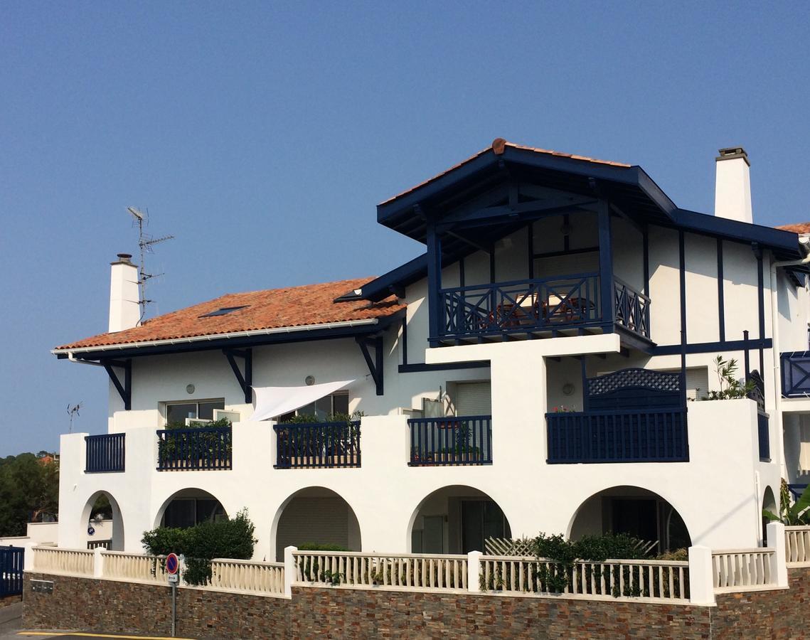 Bel appartement vue mer - 1er rang front de mer Saint-Jean-de-Luz Eksteriør bilde