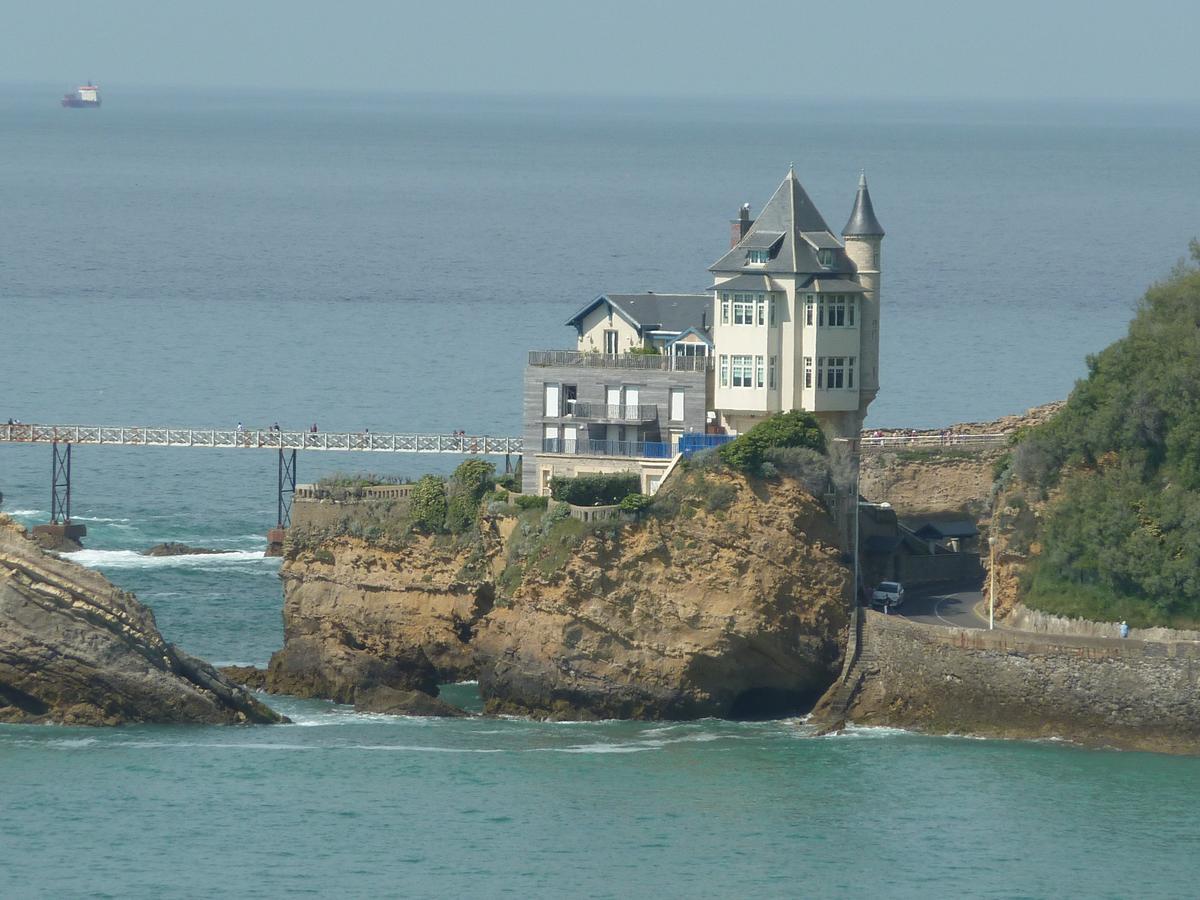 Bel appartement vue mer - 1er rang front de mer Saint-Jean-de-Luz Eksteriør bilde