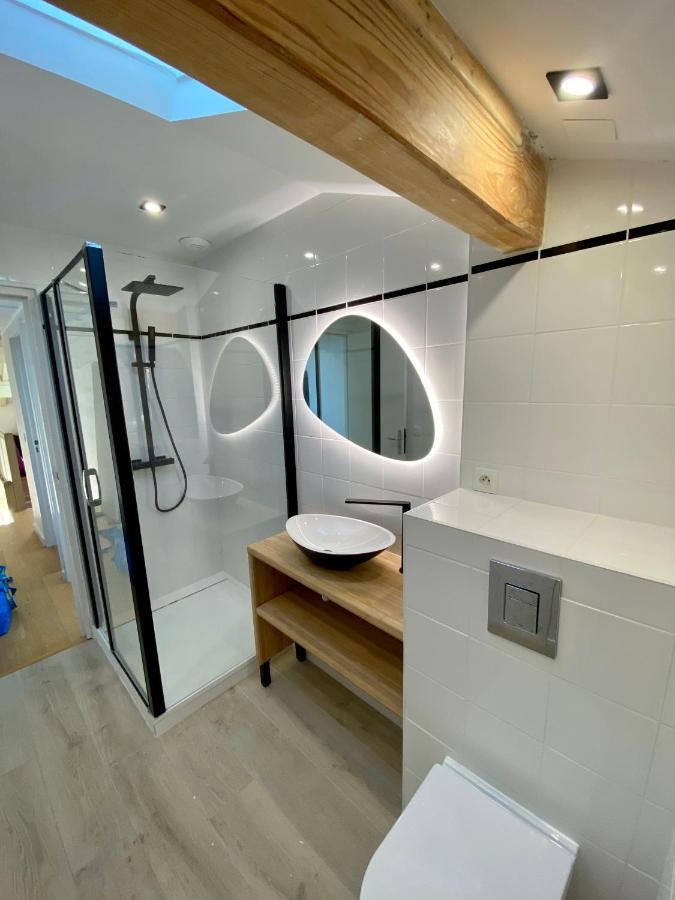 Bel appartement vue mer - 1er rang front de mer Saint-Jean-de-Luz Eksteriør bilde
